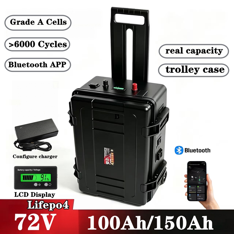 Lifepo4 72V 100Ah Battery Pack Ev - حزمة بطارية ليثيوم فوسفات الحديد (LiFePO4)